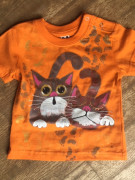 Tričko dětské dvě koťátka