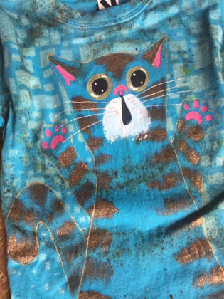 Tričko dětské kocourek