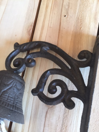 Zvon litina ornament