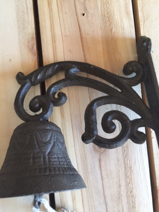 Zvon litina ornament