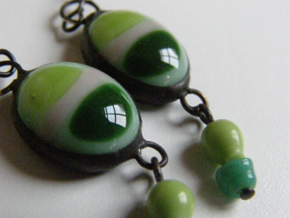 Skleněné náušnice