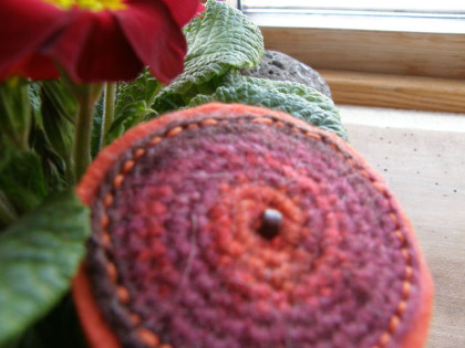 Brož ohnivé kolečko