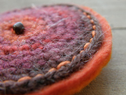 Brož ohnivé kolečko