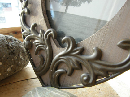 Rámeček srdíčko s ornamenty
