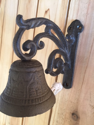 Zvon litina ornament