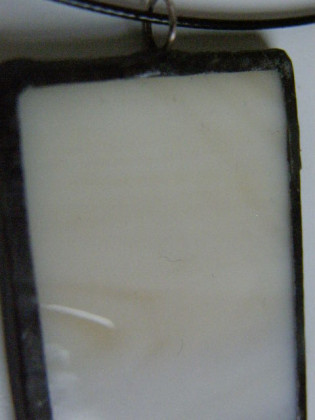 Náhrdelník fusing béžový