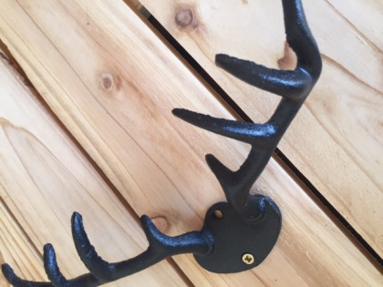 Věšák litina parůžky