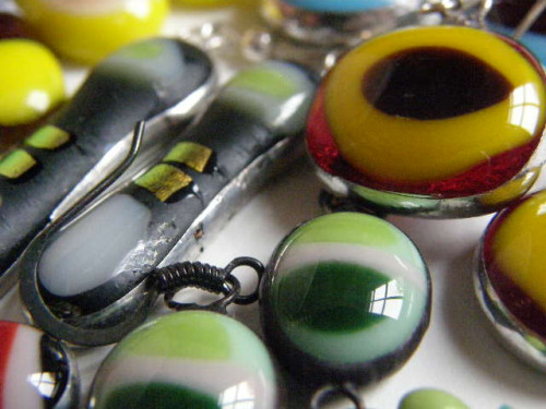 Skleněné náušnice