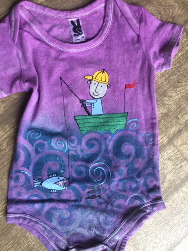 Dětské body rybář