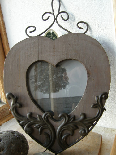 Rámeček srdíčko s ornamenty