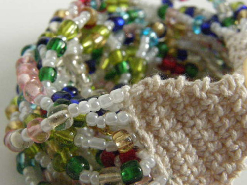 Náramek "háček" multicolor velký