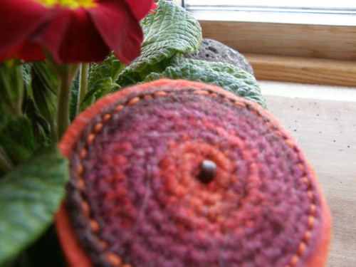 Brož ohnivé kolečko