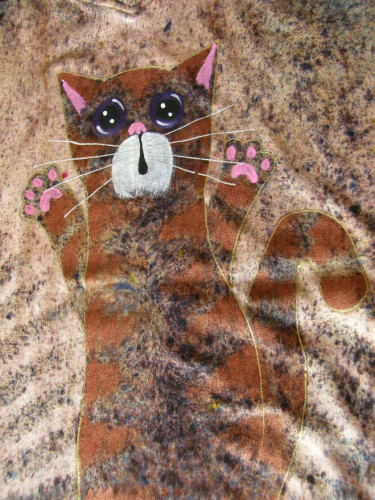 Dámské tričko s kocourkem