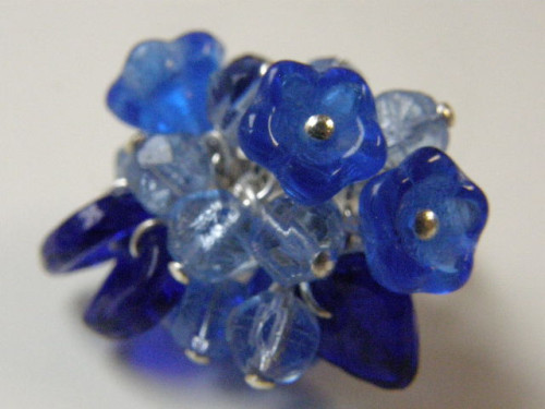 ketlovaný prsten "konvalinka"