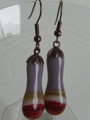 Náušnice lahvičky