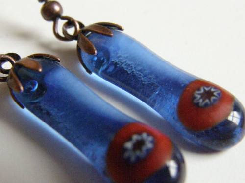 Skleněné náušnice