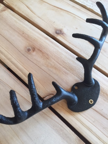 Věšák litina parůžky