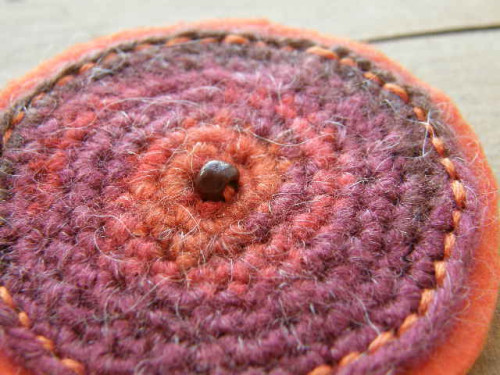 Brož ohnivé kolečko