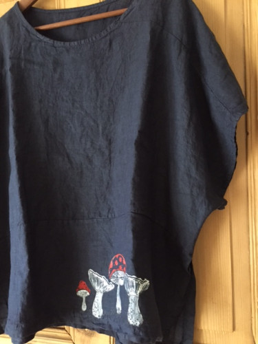 Halena s mochomůrkami