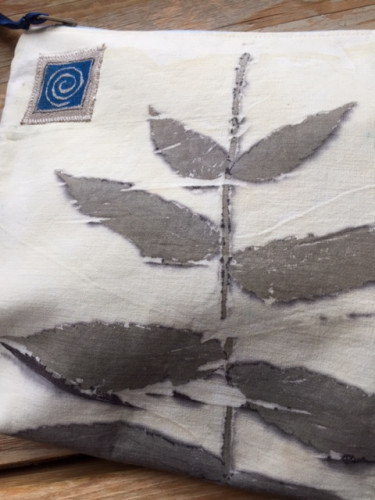 Taštička na drobnosti ecoprint velká